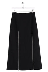 Jupe Maje Noir en Synthétique, taille M - Seconde Main