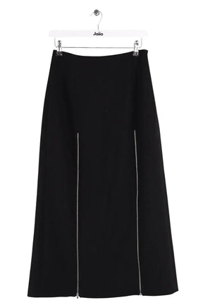 Jupe Maje Noir en Synthétique, taille M - Seconde Main