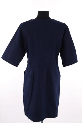 Robe Tara Jarmon Marine en Coton