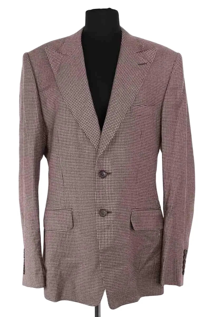 Veste Gucci Marron en Laine, taille XL - Seconde Main