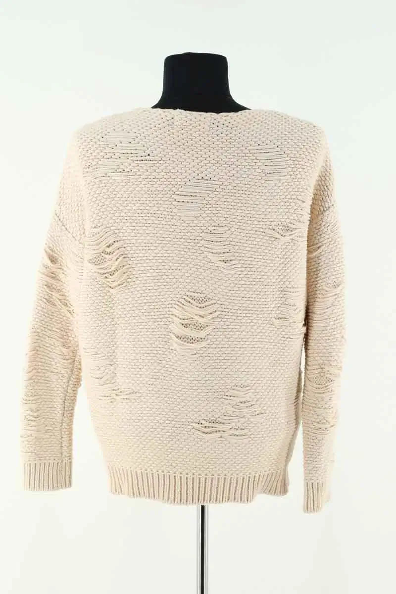 Pull Ba&Sh Ecru en Coton