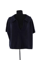 Pull Kujten Aenor Bleu en Cachemire, taille L - Seconde Main