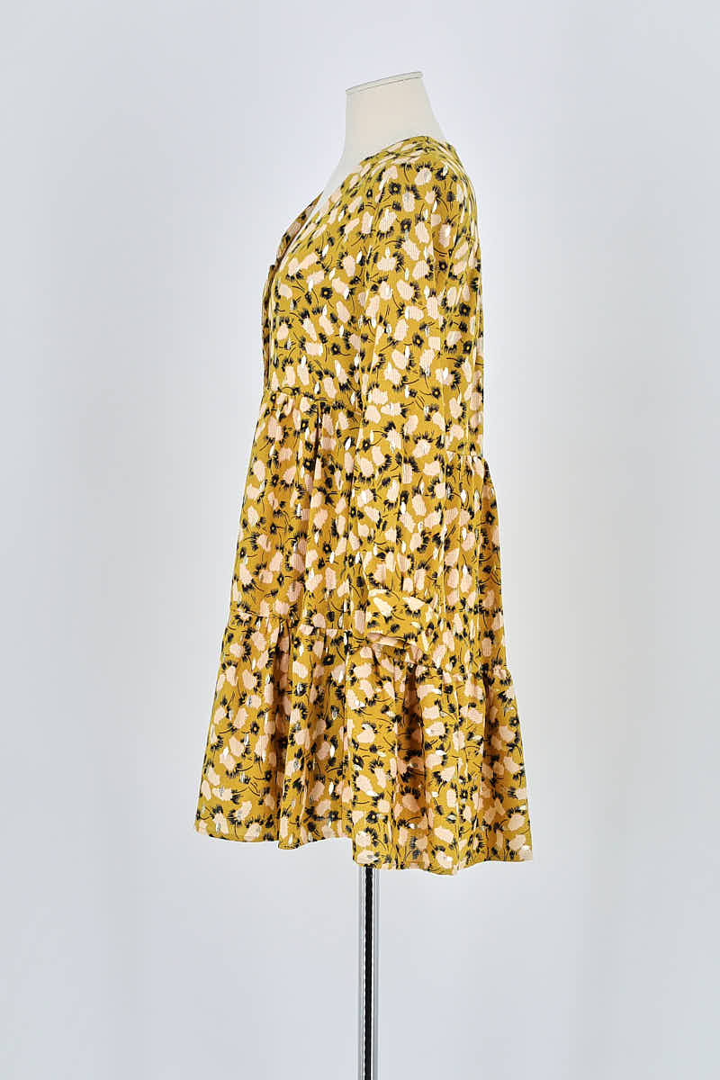 Robe Saaj  Jaune