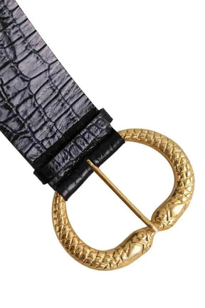 Ceinture en cuir Claudie Pierlot Noir en Cuir