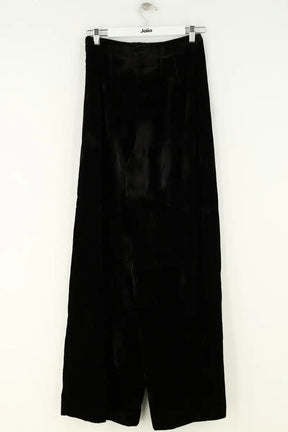Pantalon Maje Noir en Viscose
