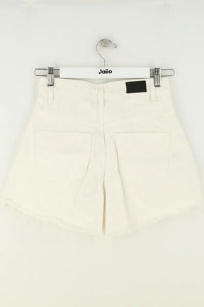 Mini short Maje Blanc en Coton