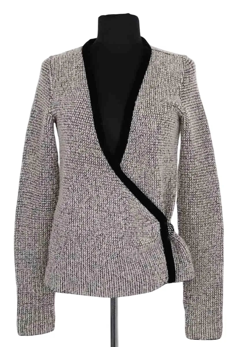 Gilet Armani Jeans Blanc en Coton, taille XL - Seconde Main