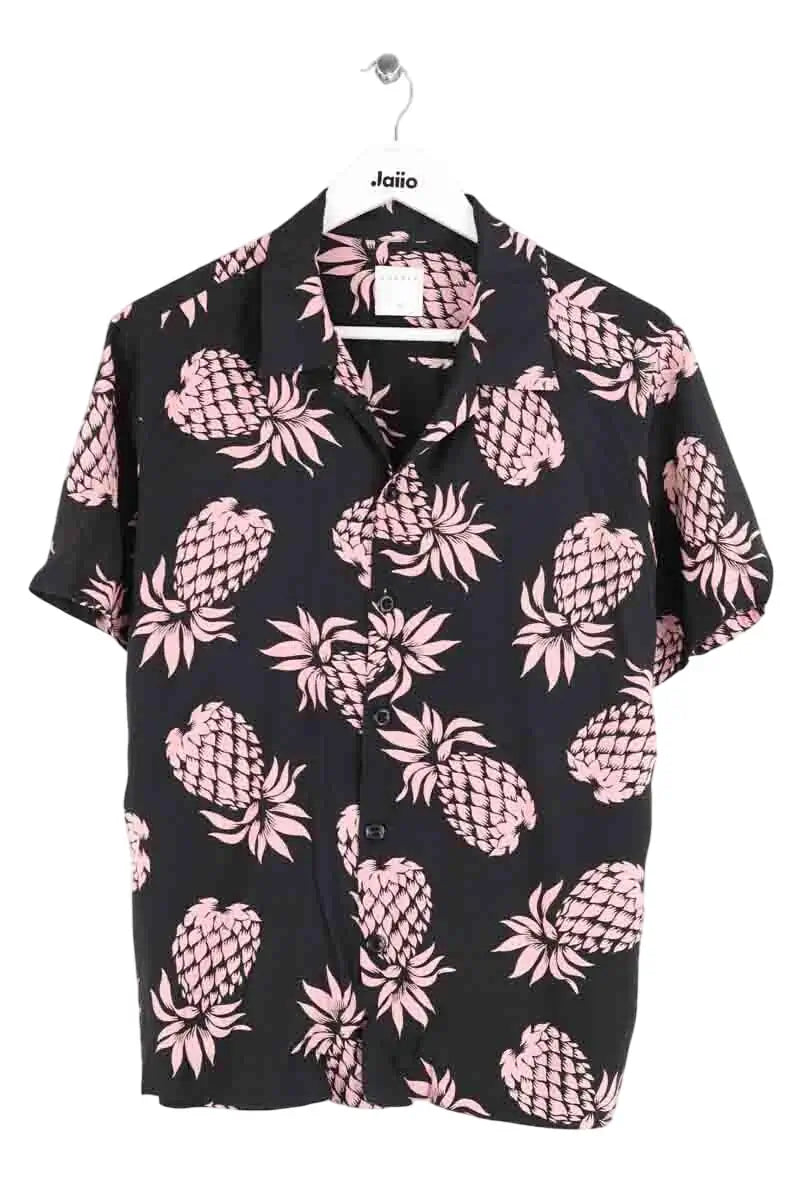 Chemise Sandro Noir en Viscose, taille XL - Seconde Main