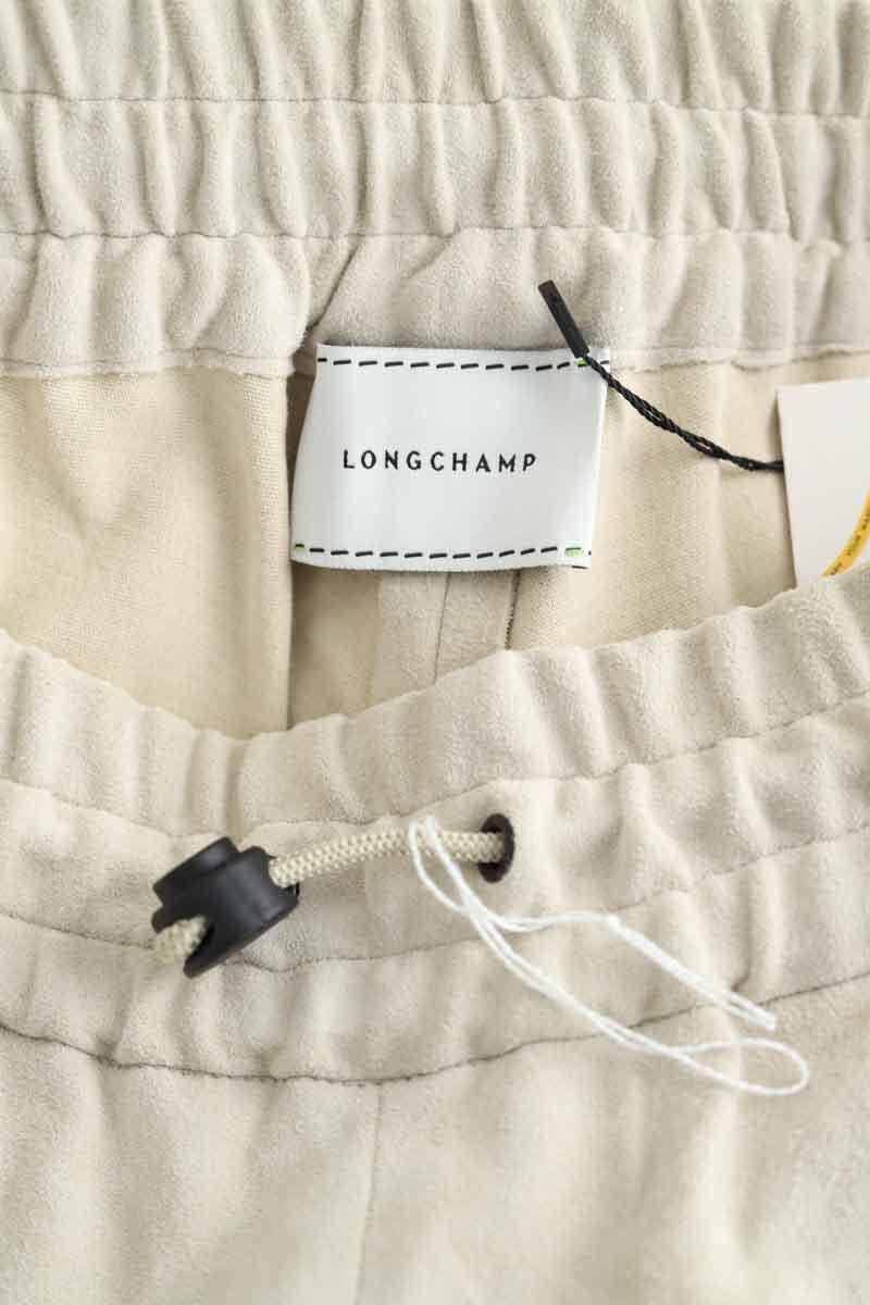 Droit Longchamp  Beige