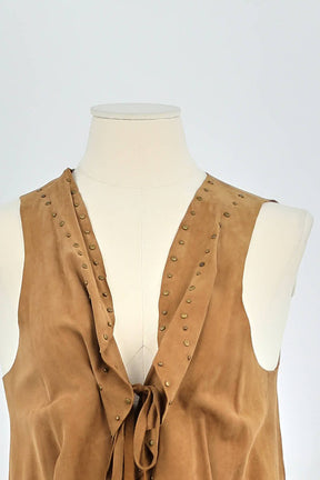 Tops sans manche Sandro  Marron