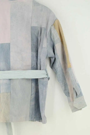 Manteau Sessun Bleu en Coton