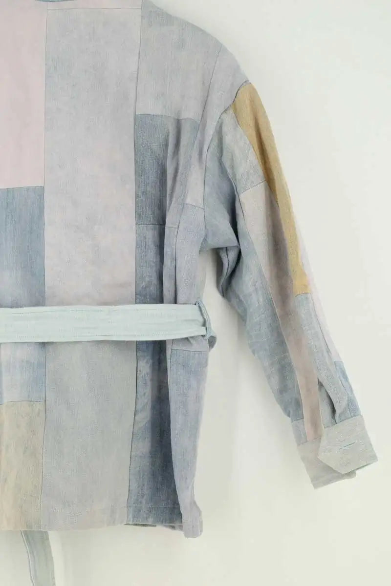 Manteau Sessun Bleu en Coton