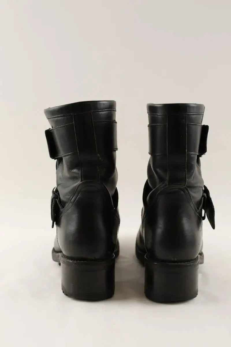 Boots Free Lance Noir en Cuir