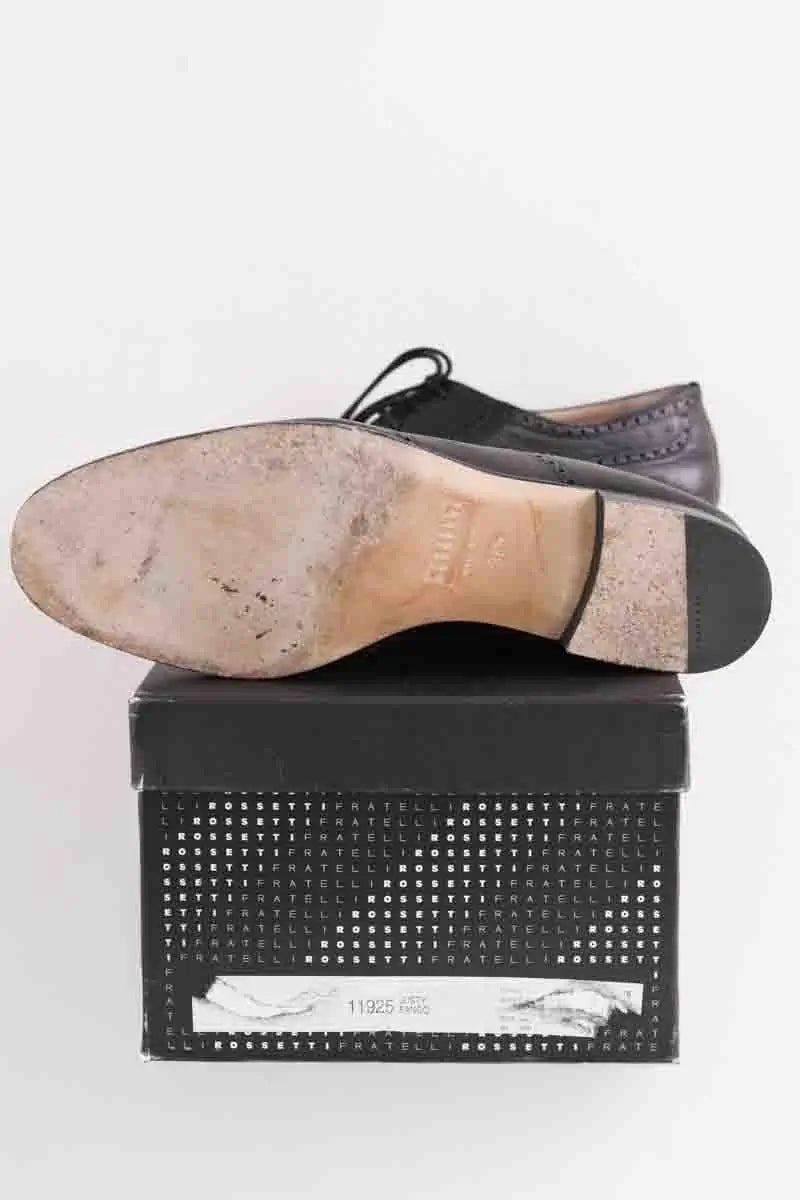Chaussures à lacets Fratelli Rossetti Noir en Cuir