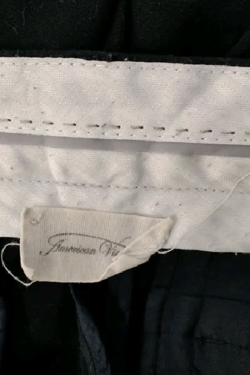 Pantalon slim American Vintage  Marine