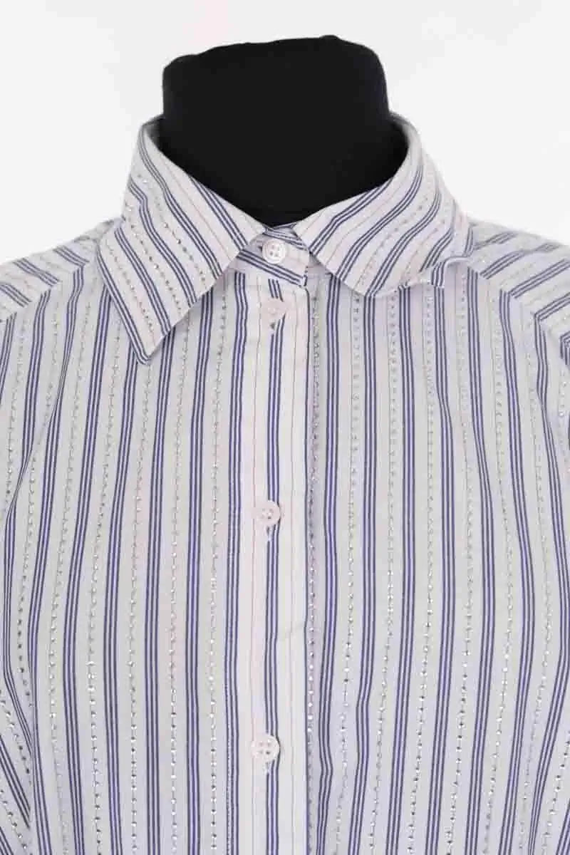 Chemise Sandro Blanc en Coton
