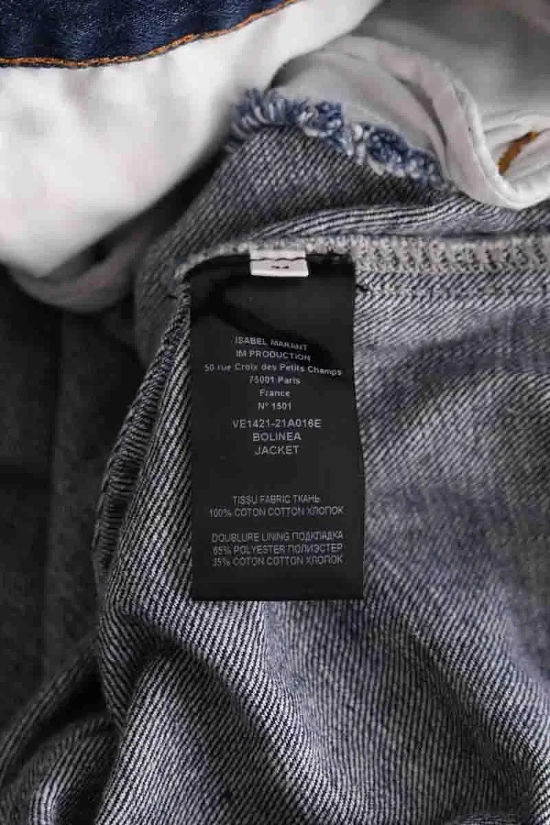 Veste Isabel Marant Étoile Bleu en Coton
