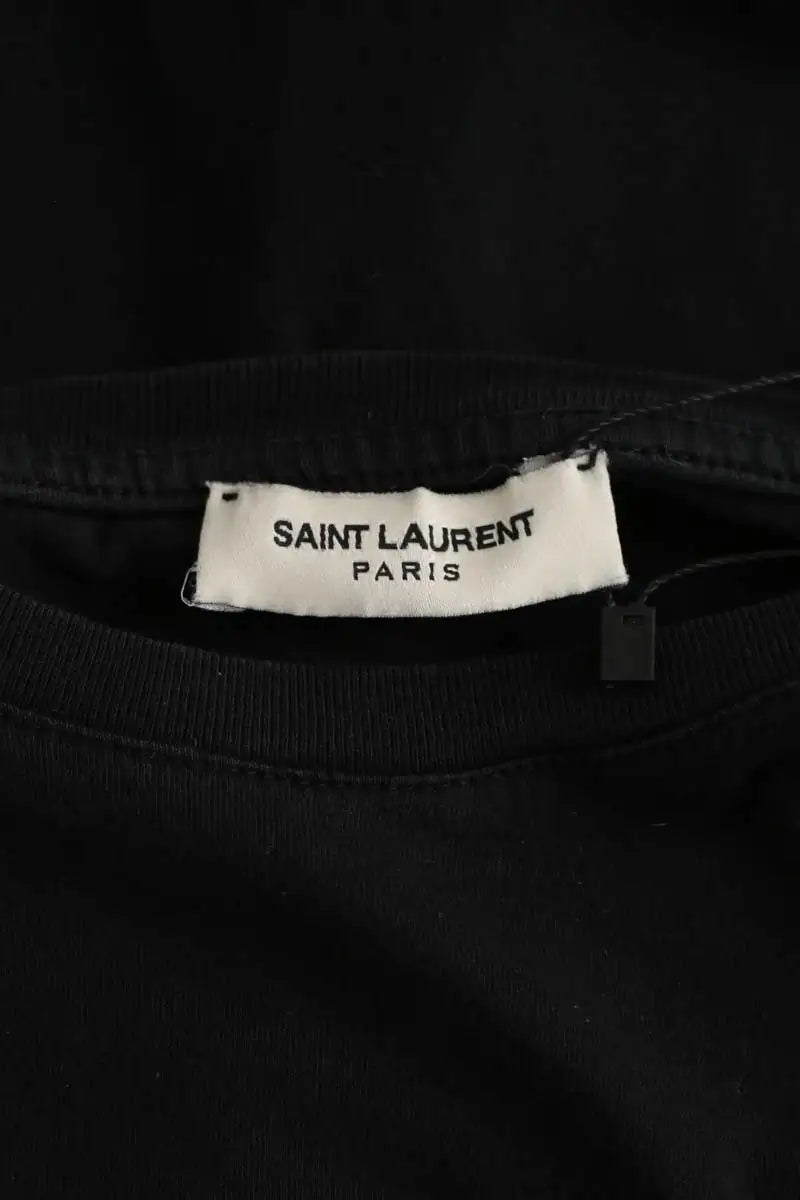 T-shirt Saint Laurent  Noir