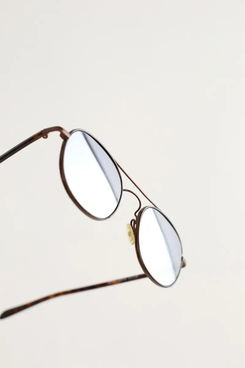 Lunettes de soleil Emmanuelle Khanh  Marron
