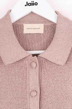 Top Alexandra Golovanoff Beige en Viscose