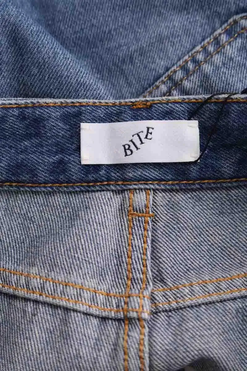 Jean droit Bite Studios Bleu en Coton