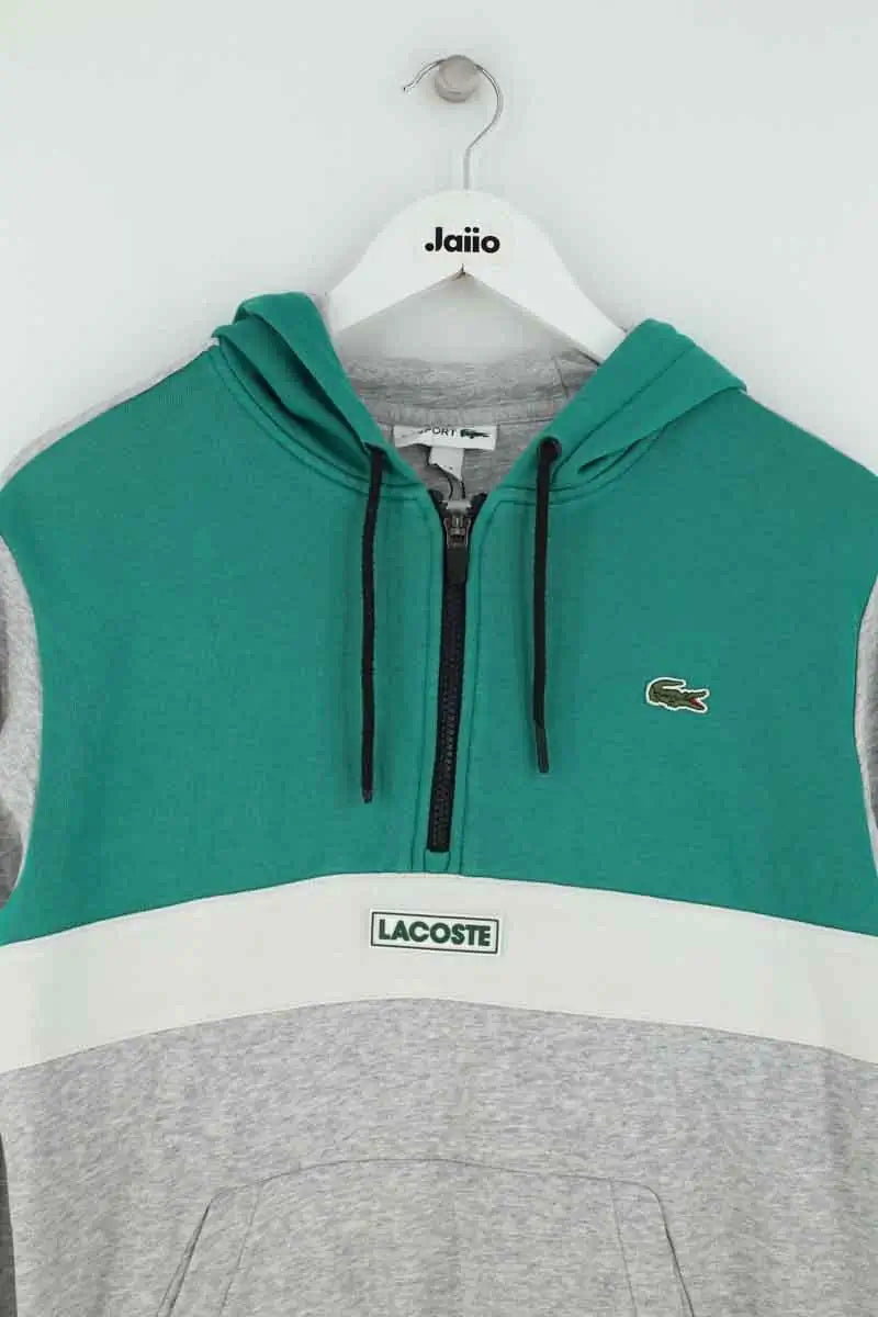 Sweatshirt Lacoste Gris en Coton
