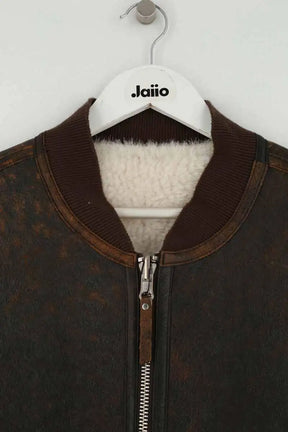 Manteau Stüssy Marron en Cuir