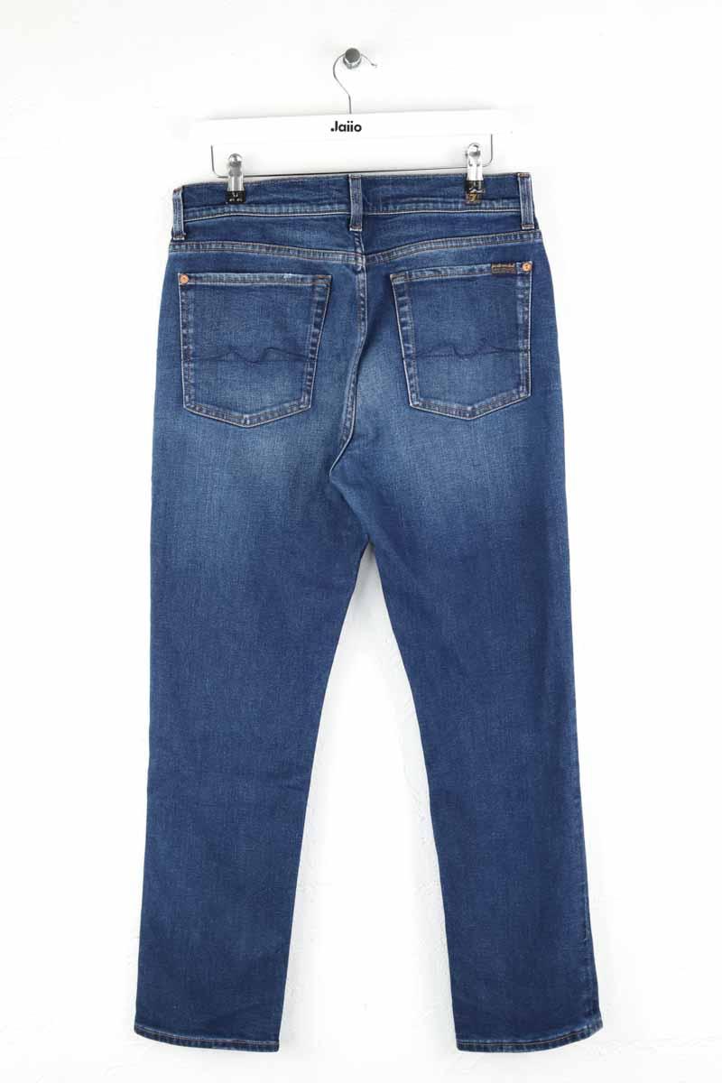 Droit 7 For All Mankind  Bleu