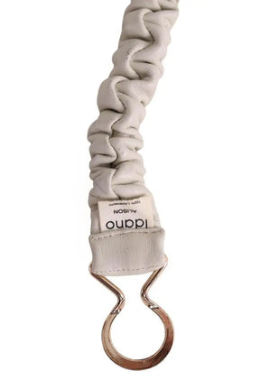 Ceinture Idano Ecru en Cuir