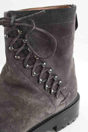 Boots à lacets Alaïa  Gris