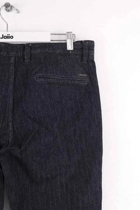 Jean droit Boss Bleu en Coton