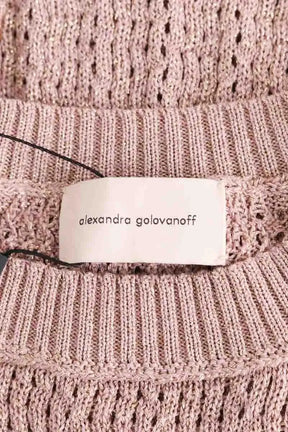 Robe Alexandra Golovanoff Rose en Viscose