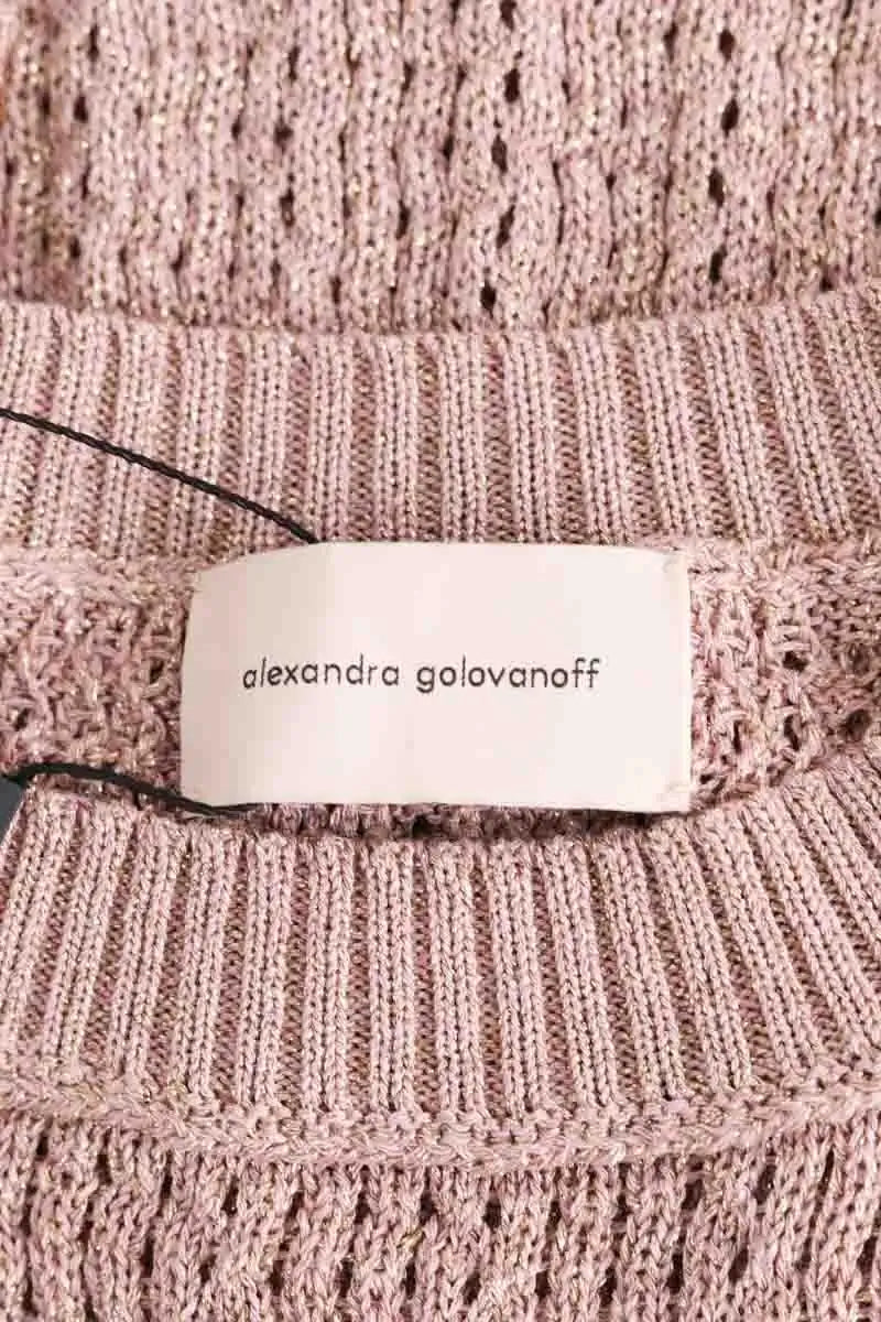 Robe Alexandra Golovanoff Rose en Viscose