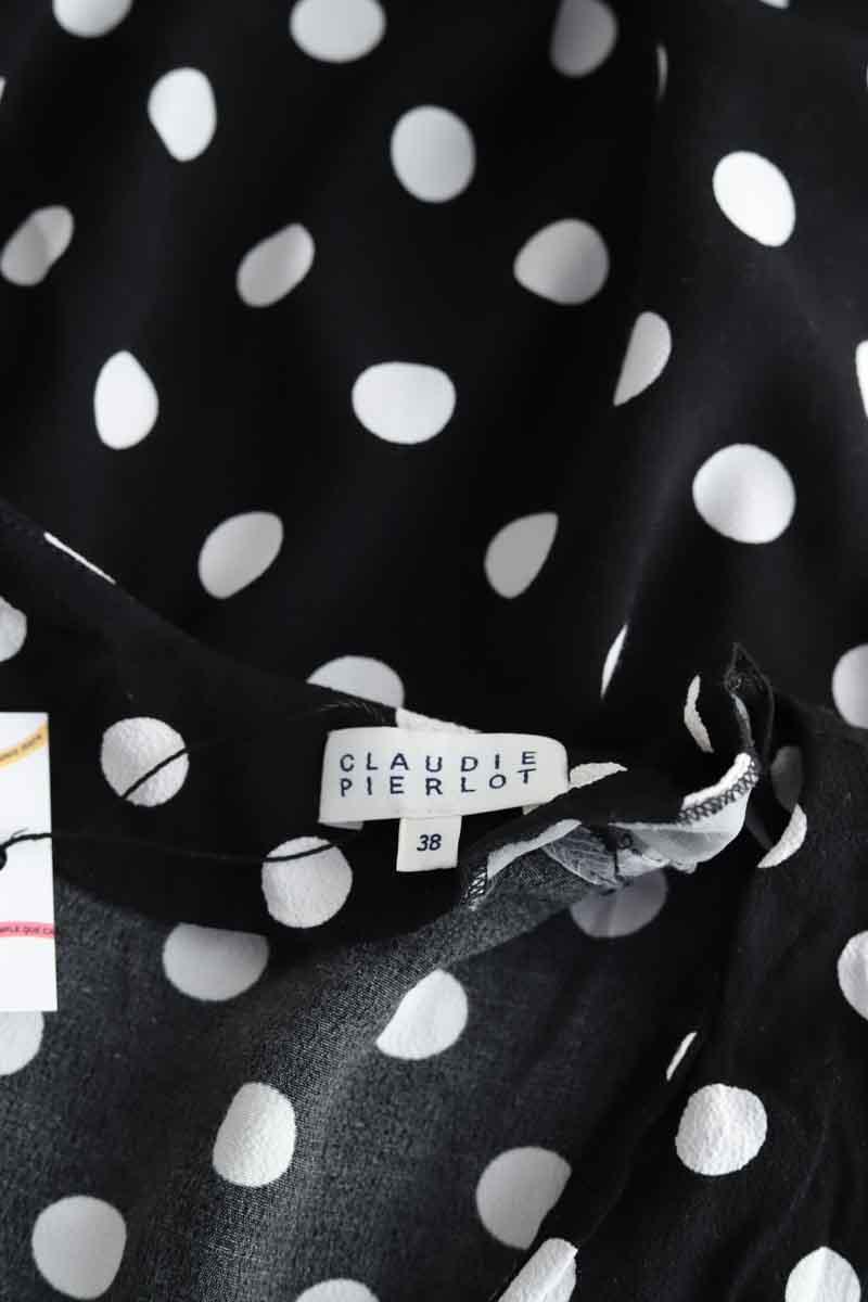 Mi-longueur Claudie Pierlot  Noir