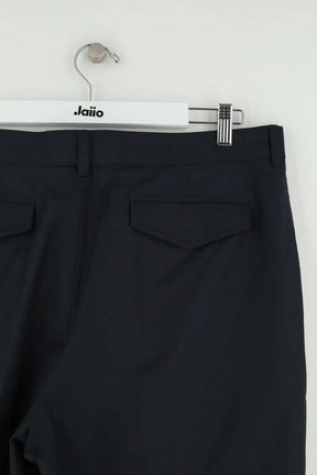 Pantalon droit Dior Bleu en Laine