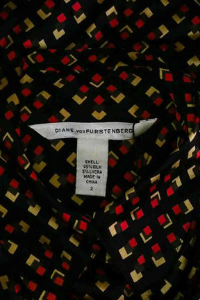 Chemise Diane Von Furstenberg Noir en Soie
