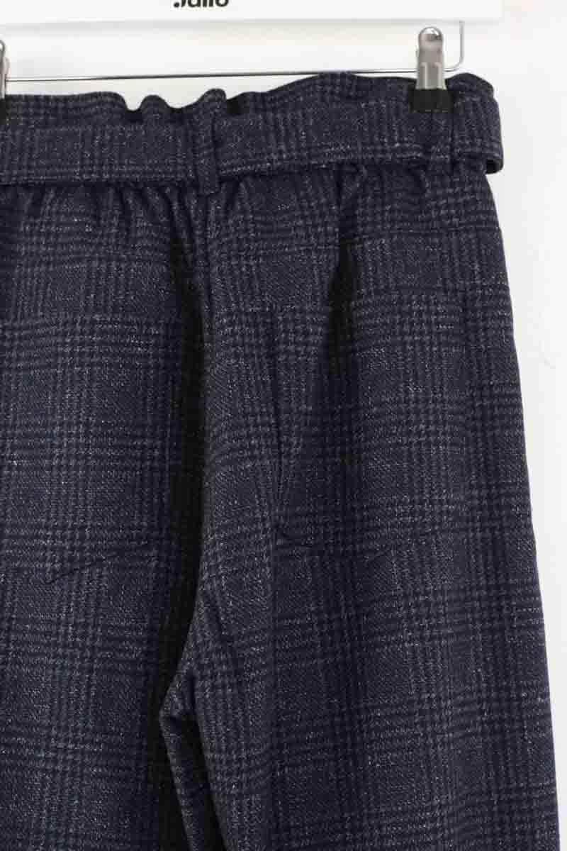 Pantalon Carot Maje  Bleu