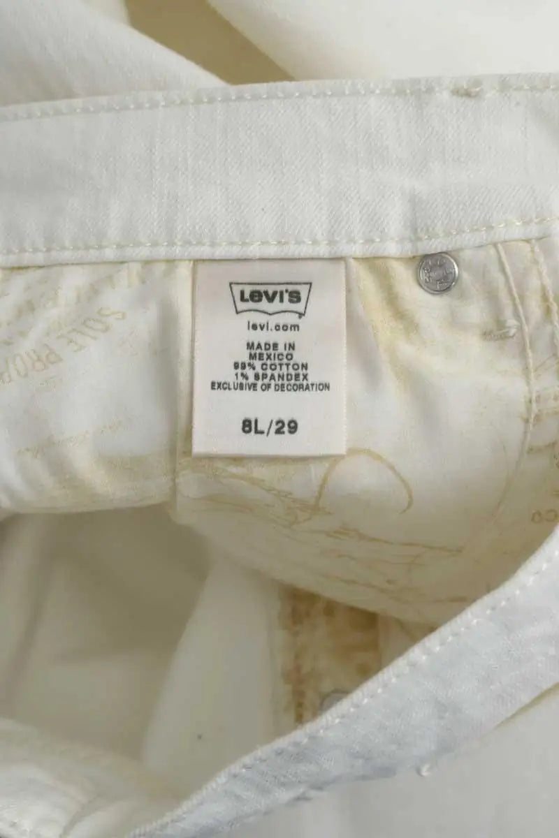 Jean slim Levi's Other Ecru