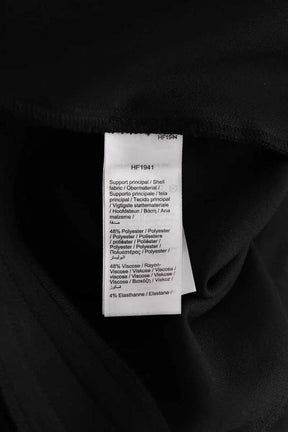 Pantalon droit Lacoste Noir en Synthétique