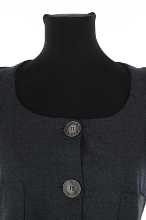 Top Maje  Gris