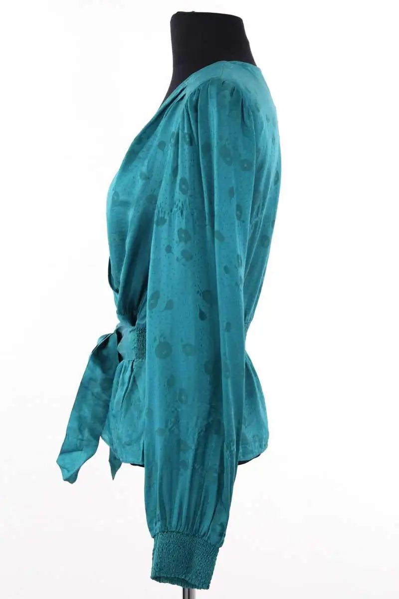 Blouse The Kooples Bleu en Viscose
