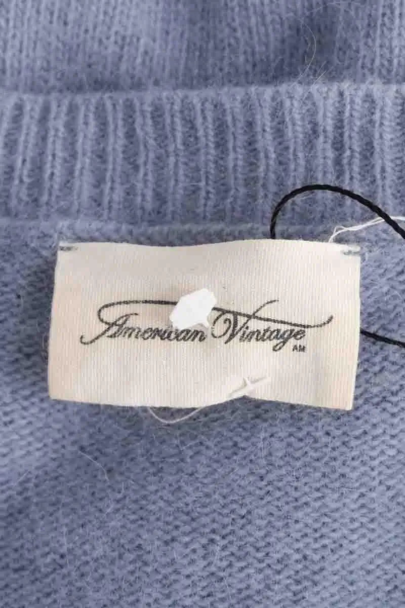 Pull American Vintage Bleu en Synthétique