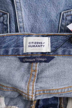 Jean large Citizens of Humanity Miro Bleu en Coton