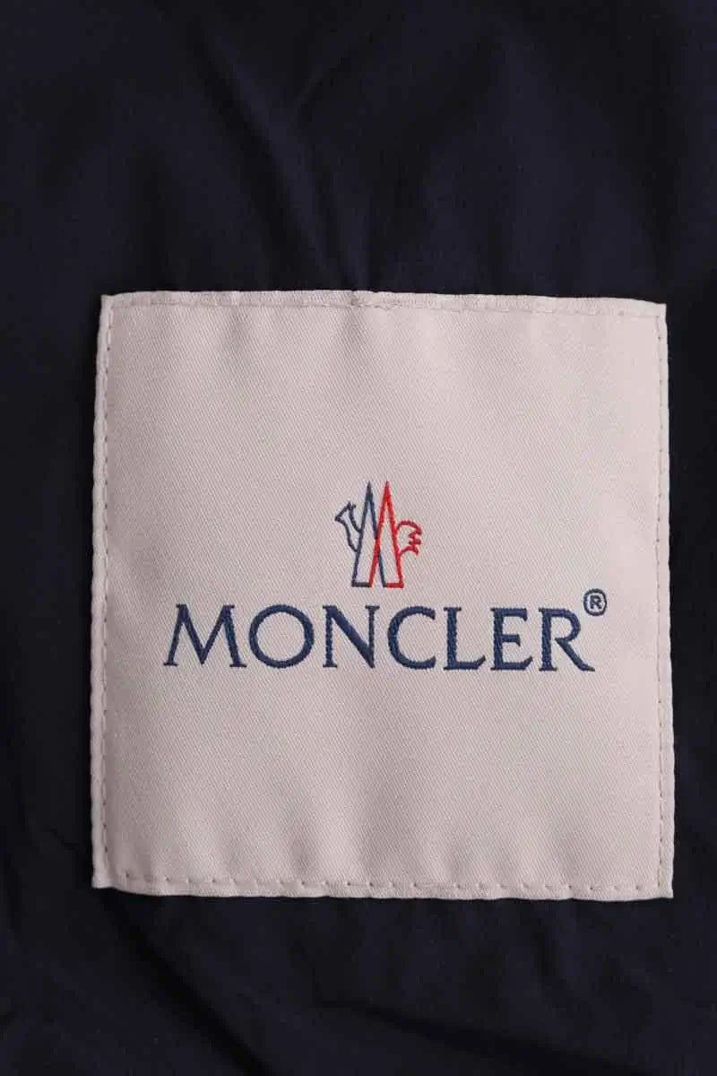 Doudoune Moncler Marine en Laine