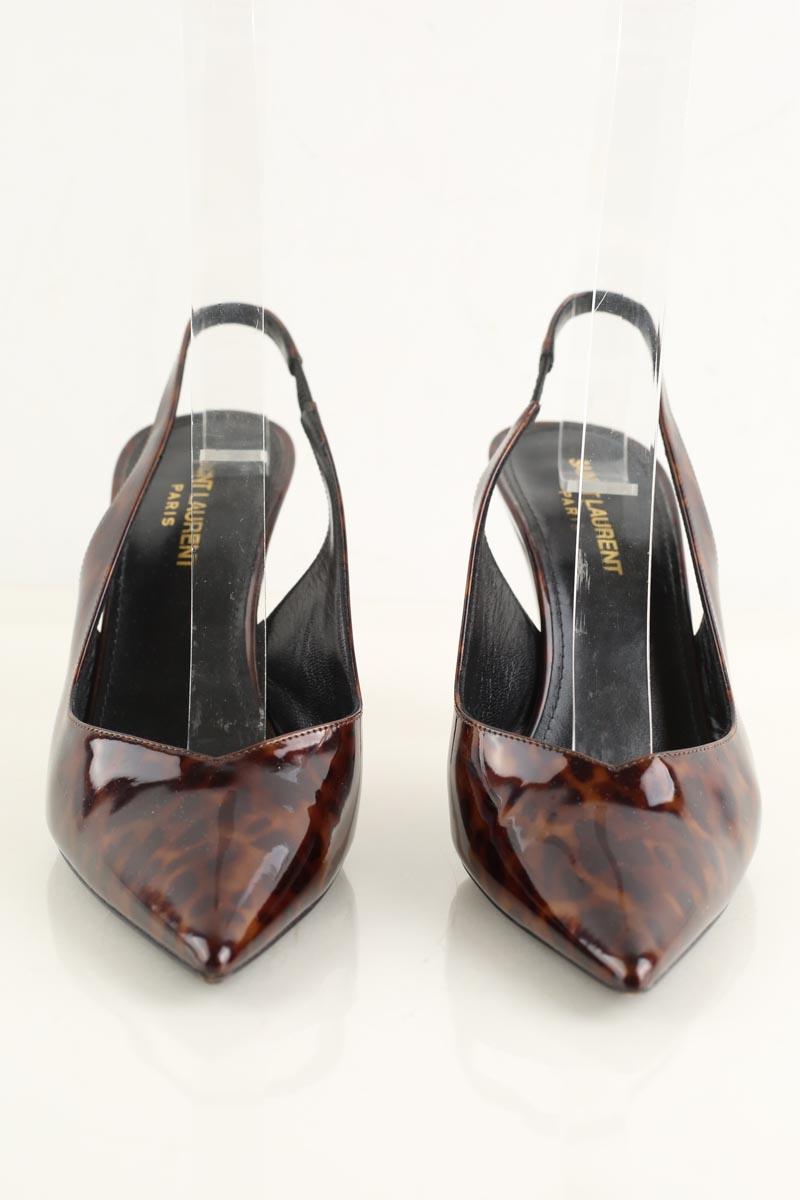 Talons Saint Laurent  Marron