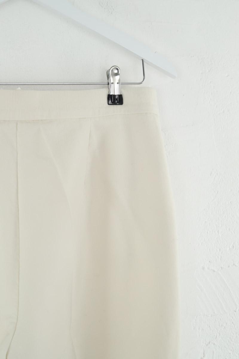 Droit Max Mara  Blanc