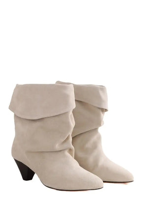 Boots Isabel Marant Beige en Cuir