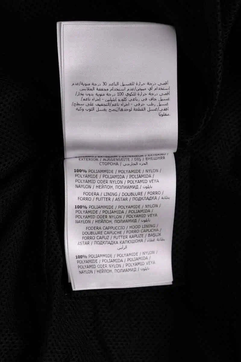 Veste Moncler Noir en Synthétique