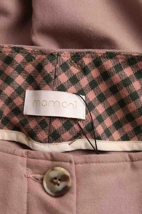 Pantalon large Momoni Marron en Laine