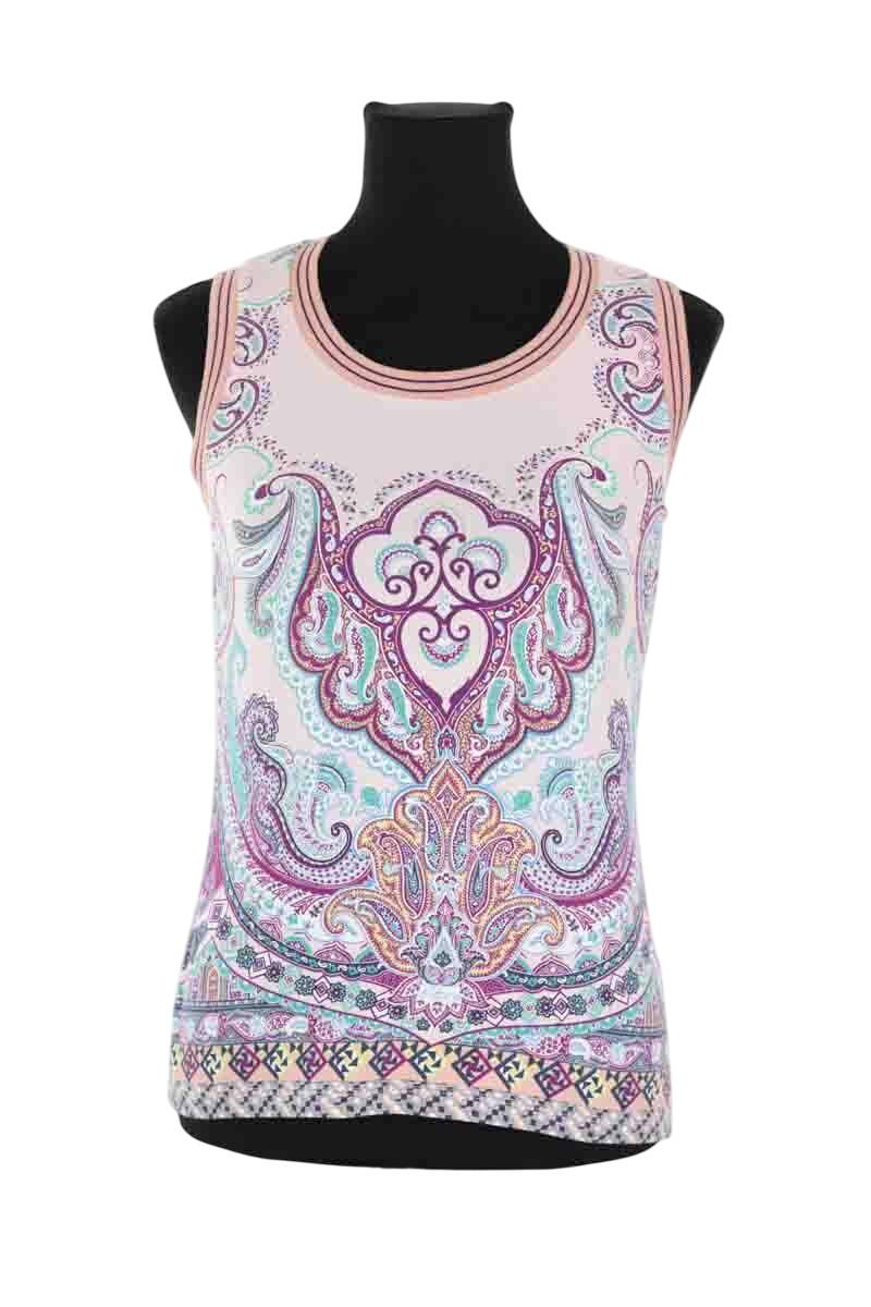 Top sans manche Etro  Multicolore